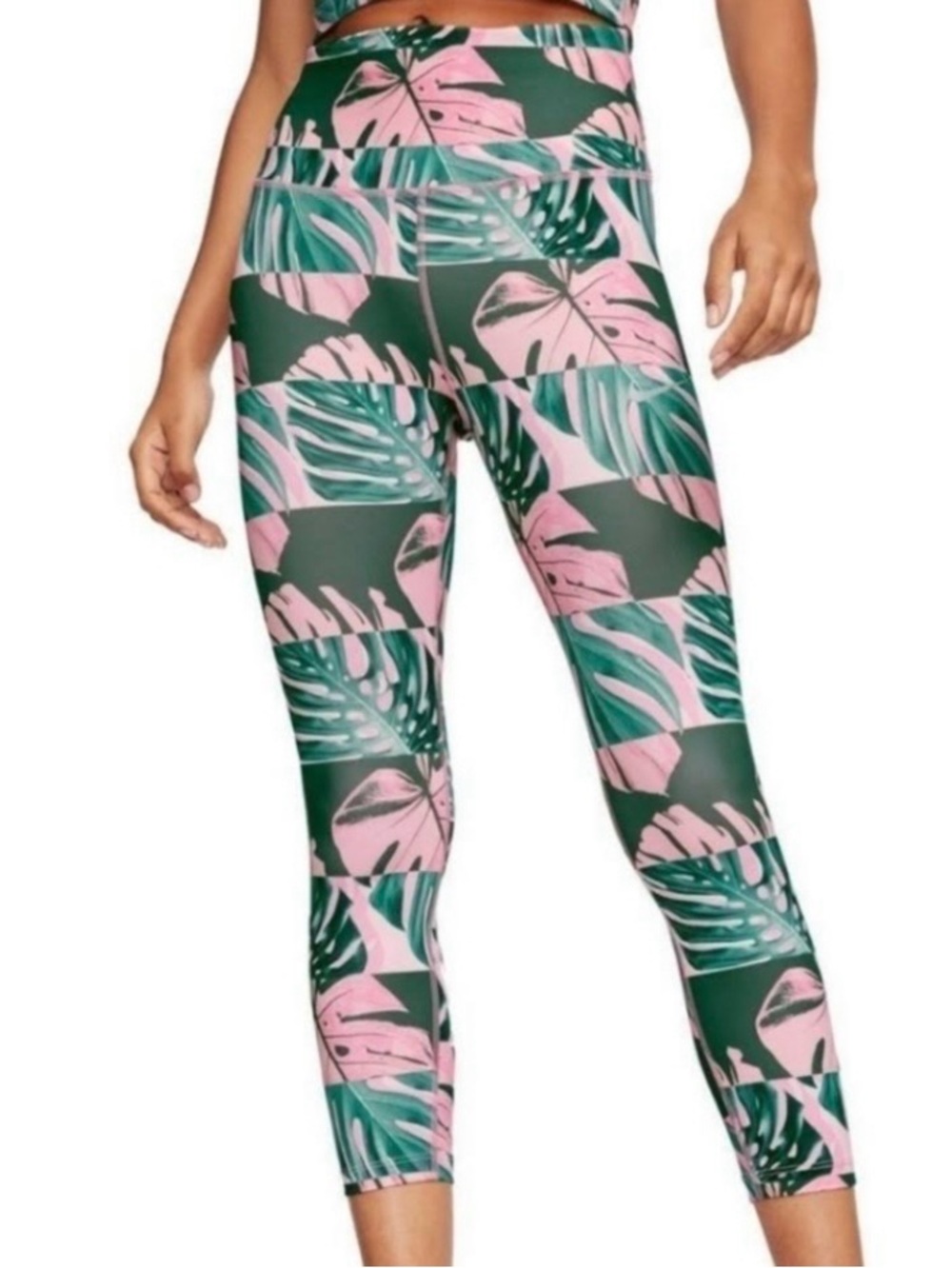 Nike Monstera Leaf cropped athletic pants